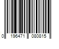 Barcode Image for UPC code 0196471080815