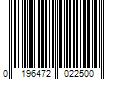 Barcode Image for UPC code 0196472022500