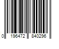 Barcode Image for UPC code 0196472840296