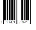 Barcode Image for UPC code 0196474759220