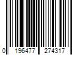 Barcode Image for UPC code 0196477274317