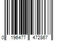 Barcode Image for UPC code 0196477472867