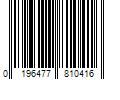 Barcode Image for UPC code 0196477810416