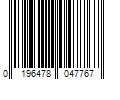 Barcode Image for UPC code 0196478047767