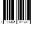 Barcode Image for UPC code 0196481001749