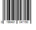 Barcode Image for UPC code 0196481047150