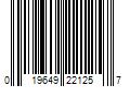 Barcode Image for UPC code 019649221257