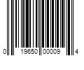 Barcode Image for UPC code 019650000094