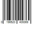 Barcode Image for UPC code 0196520409369