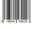 Barcode Image for UPC code 0196540489228