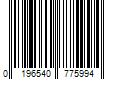 Barcode Image for UPC code 0196540775994