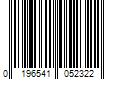 Barcode Image for UPC code 0196541052322