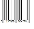 Barcode Image for UPC code 0196559504738