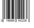 Barcode Image for UPC code 0196565542236