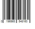 Barcode Image for UPC code 0196565548160