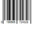 Barcode Image for UPC code 0196565724328