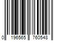 Barcode Image for UPC code 0196565760548