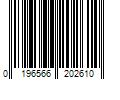 Barcode Image for UPC code 0196566202610