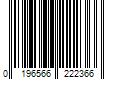 Barcode Image for UPC code 0196566222366