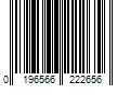 Barcode Image for UPC code 0196566222656