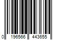 Barcode Image for UPC code 0196566443655