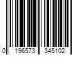 Barcode Image for UPC code 0196573345102