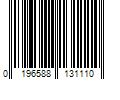 Barcode Image for UPC code 0196588131110