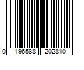 Barcode Image for UPC code 0196588202810