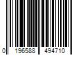 Barcode Image for UPC code 0196588494710