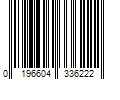 Barcode Image for UPC code 0196604336222