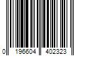 Barcode Image for UPC code 0196604402323