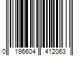 Barcode Image for UPC code 0196604412063