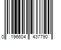 Barcode Image for UPC code 0196604437790