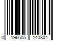 Barcode Image for UPC code 0196605140804