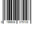 Barcode Image for UPC code 0196608075103