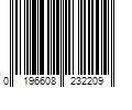 Barcode Image for UPC code 0196608232209