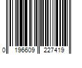 Barcode Image for UPC code 0196609227419