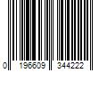 Barcode Image for UPC code 0196609344222