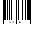 Barcode Image for UPC code 0196609684342