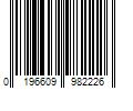 Barcode Image for UPC code 0196609982226