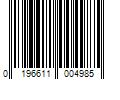 Barcode Image for UPC code 0196611004985