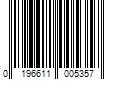 Barcode Image for UPC code 0196611005357