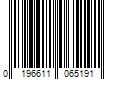 Barcode Image for UPC code 0196611065191