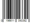 Barcode Image for UPC code 0196611093392