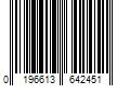 Barcode Image for UPC code 0196613642451