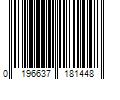 Barcode Image for UPC code 0196637181448