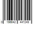 Barcode Image for UPC code 0196642447249