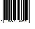 Barcode Image for UPC code 0196642463751