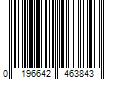 Barcode Image for UPC code 0196642463843