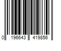 Barcode Image for UPC code 0196643419856